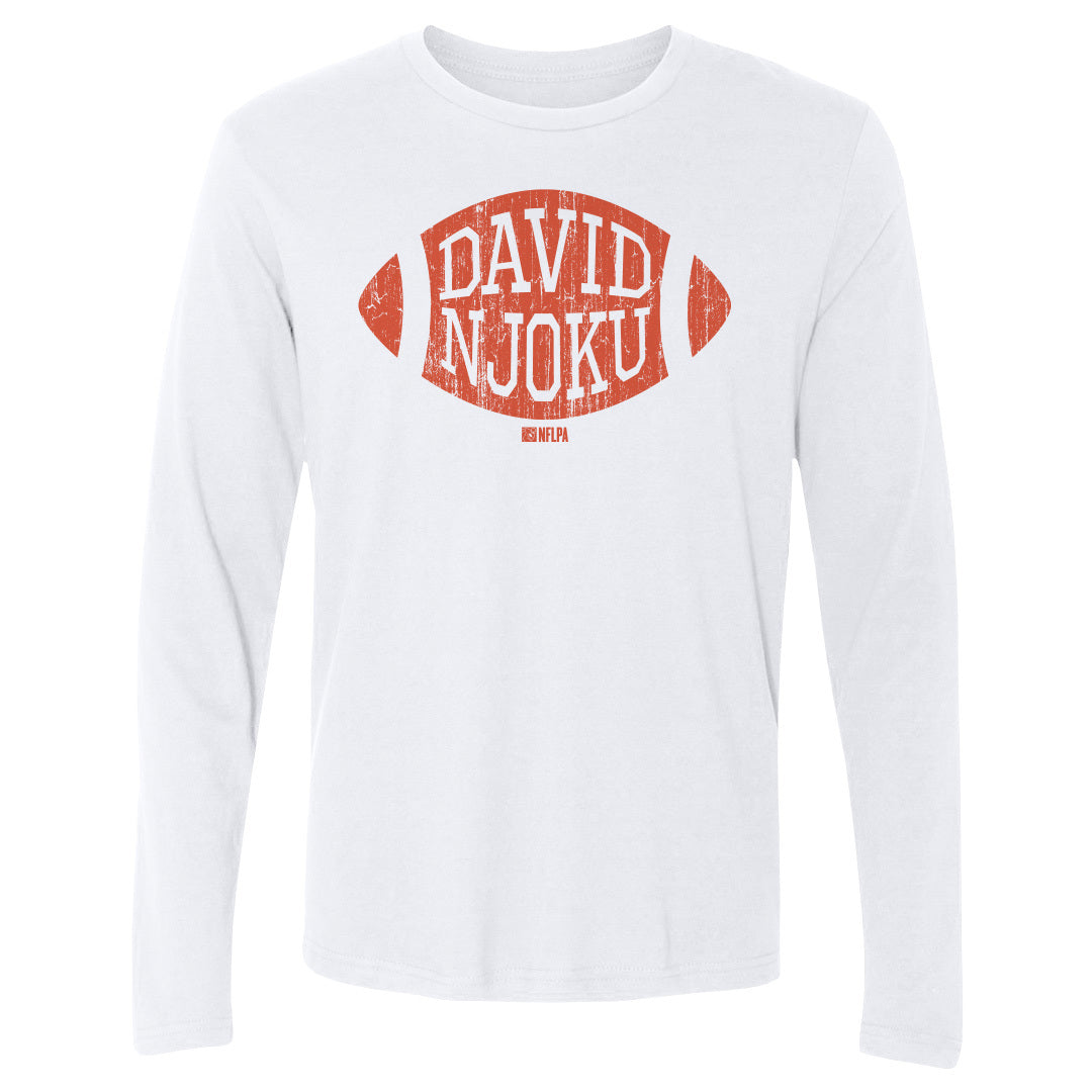 David Njoku Men&#39;s Long Sleeve T-Shirt | 500 LEVEL