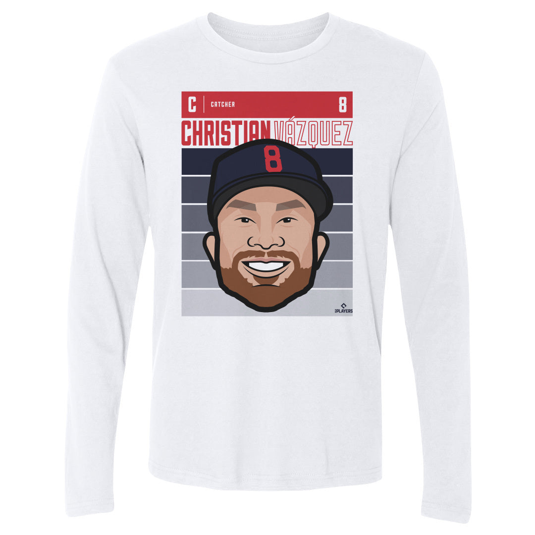 Christian Vazquez Men&#39;s Long Sleeve T-Shirt | 500 LEVEL