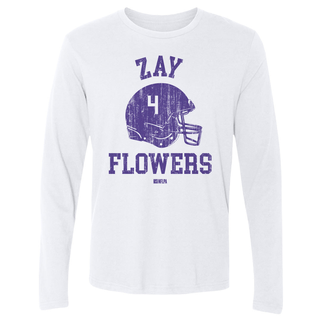 Zay Flowers Men&#39;s Long Sleeve T-Shirt | 500 LEVEL