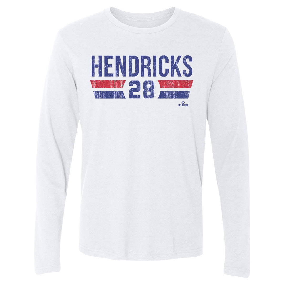 Kyle Hendricks Men&#39;s Long Sleeve T-Shirt | 500 LEVEL