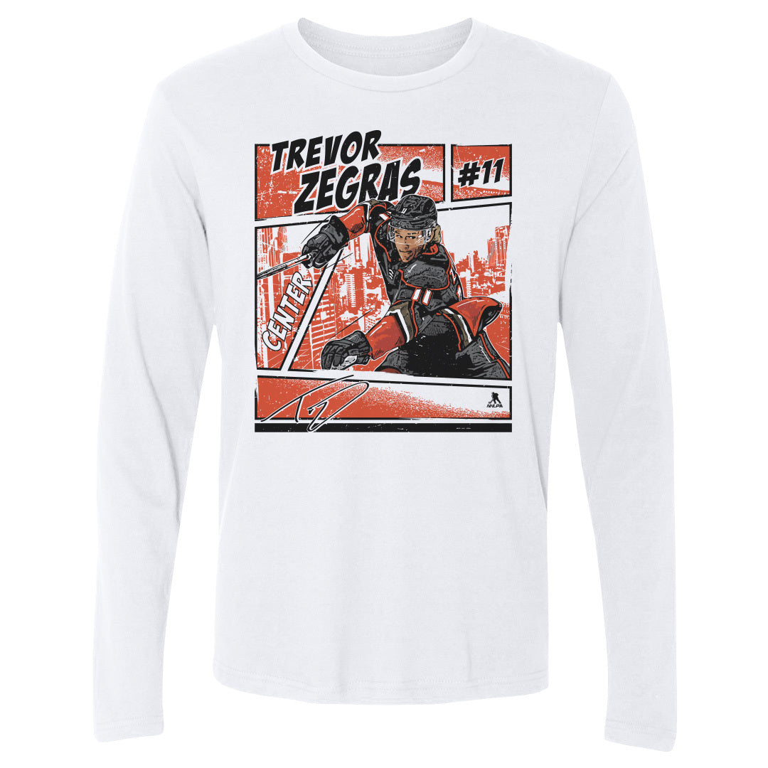 Trevor Zegras Men&#39;s Long Sleeve T-Shirt | 500 LEVEL