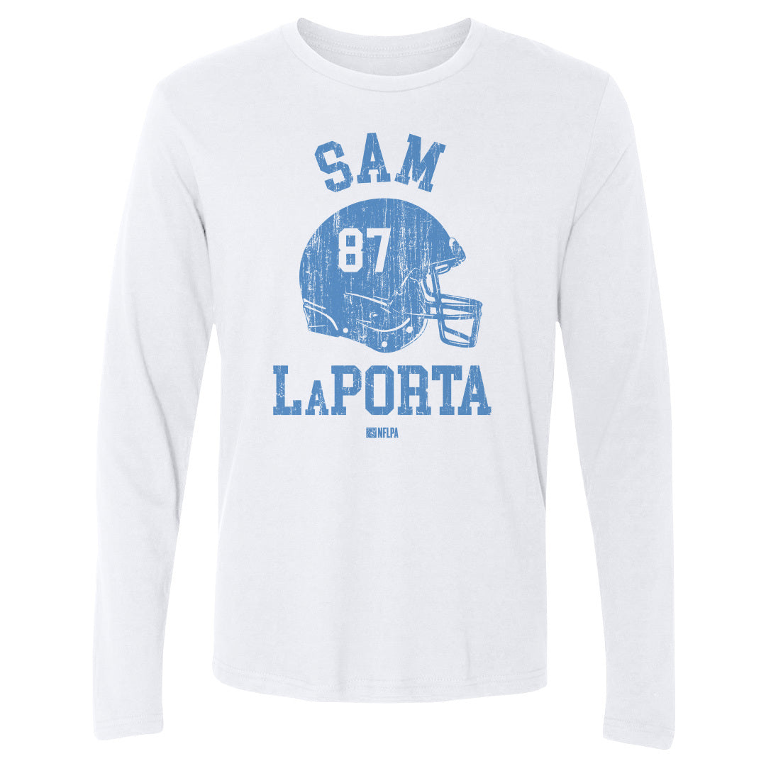 Sam LaPorta Men&#39;s Long Sleeve T-Shirt | 500 LEVEL