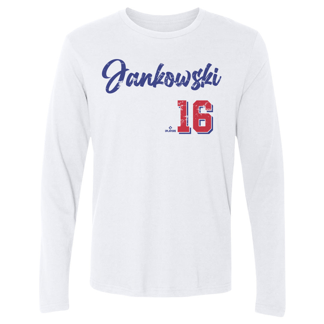 Travis Jankowski Men&#39;s Long Sleeve T-Shirt | 500 LEVEL