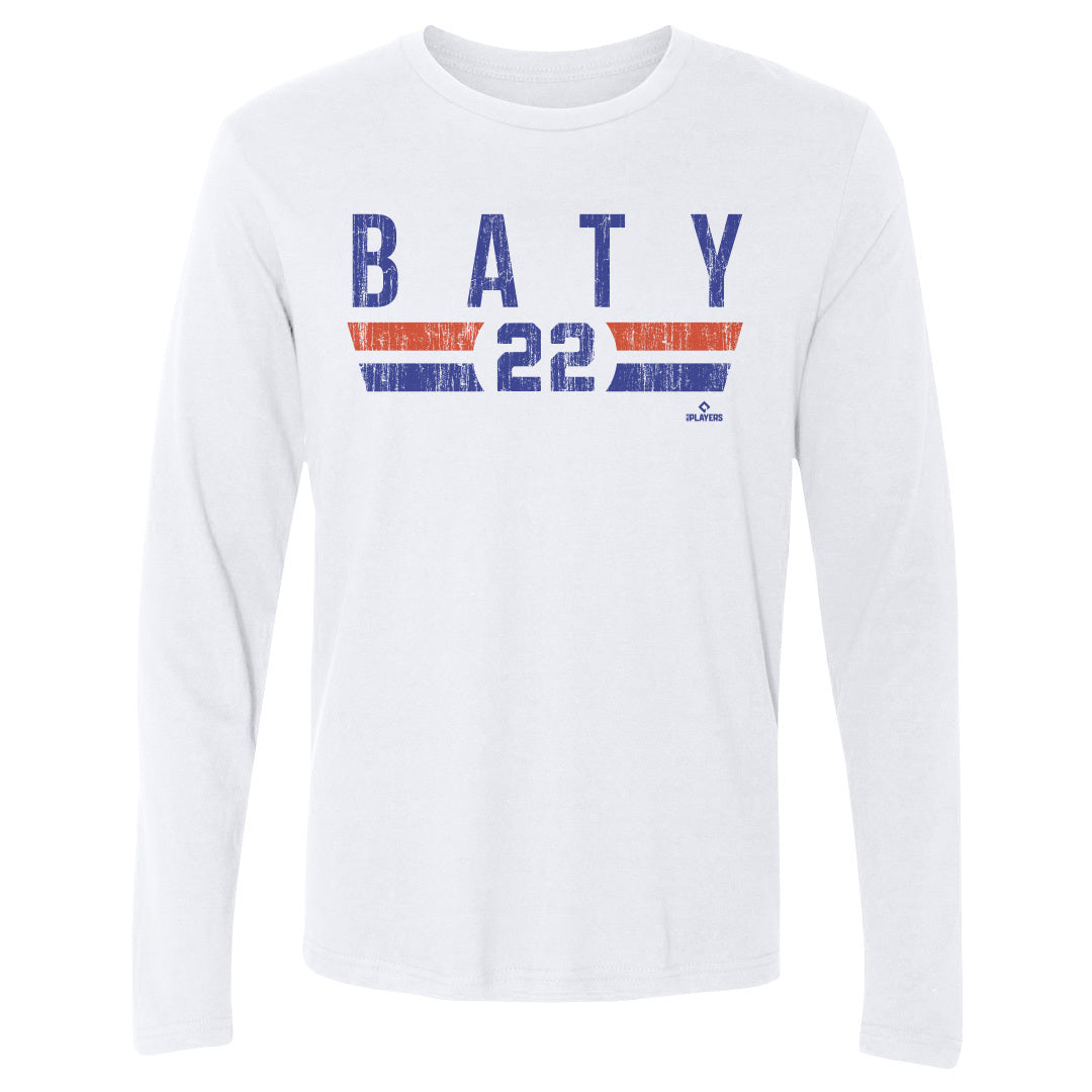 Brett Baty Men&#39;s Long Sleeve T-Shirt | 500 LEVEL