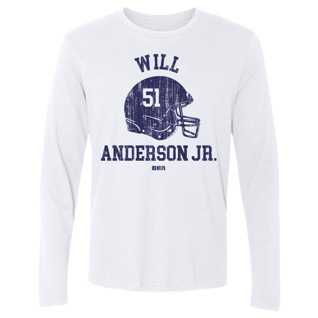 Will Anderson Jr. Men&#39;s Long Sleeve T-Shirt | 500 LEVEL