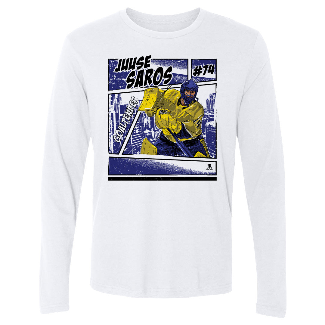 Juuse Saros Men&#39;s Long Sleeve T-Shirt | 500 LEVEL