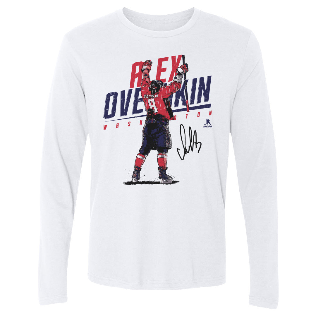 Alex Ovechkin Men&#39;s Long Sleeve T-Shirt | 500 LEVEL