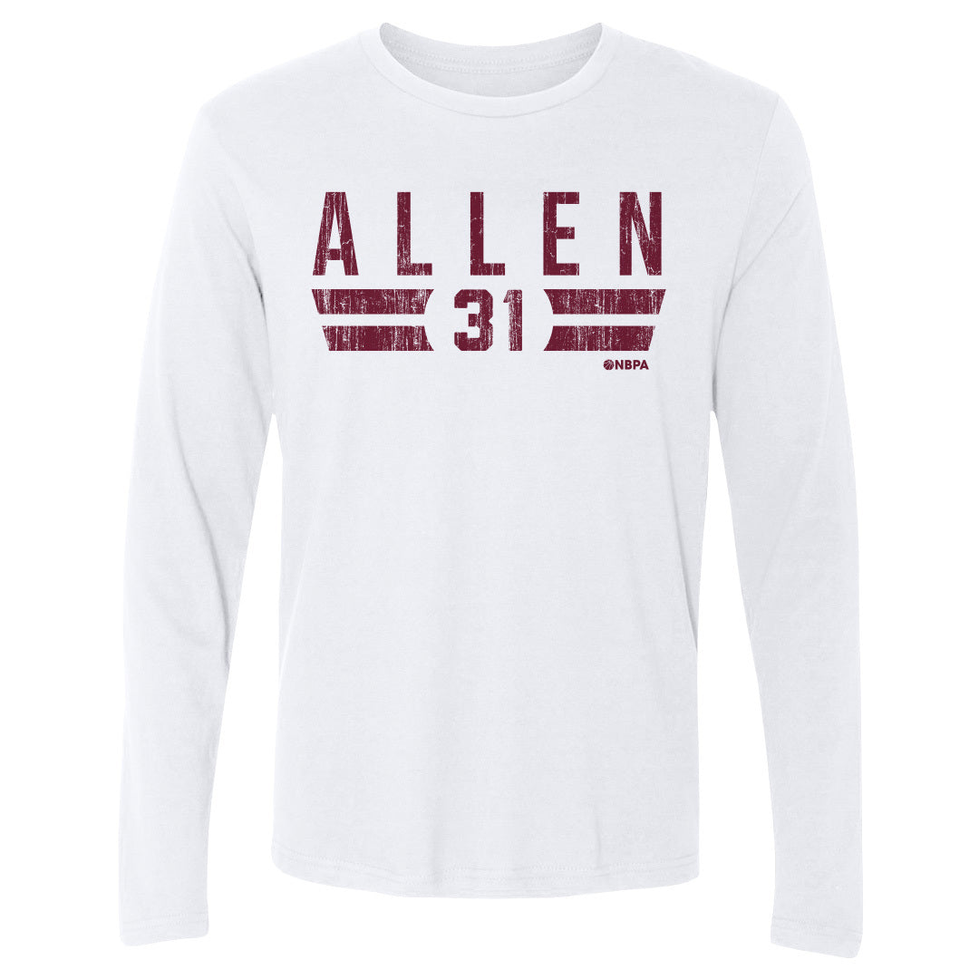 Jarrett Allen Men&#39;s Long Sleeve T-Shirt | 500 LEVEL