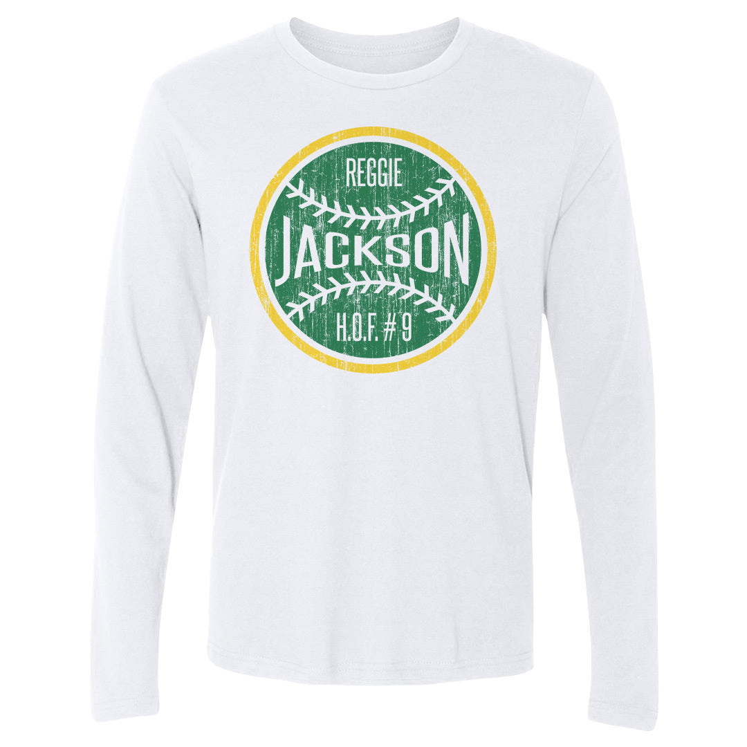 Reggie Jackson Men&#39;s Long Sleeve T-Shirt | 500 LEVEL