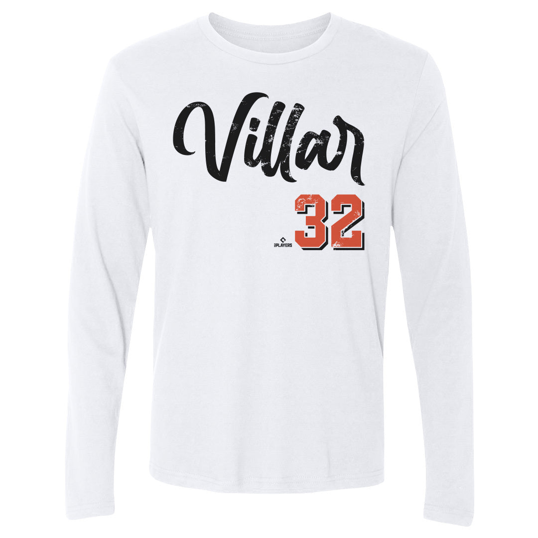 David Villar Men&#39;s Long Sleeve T-Shirt | 500 LEVEL