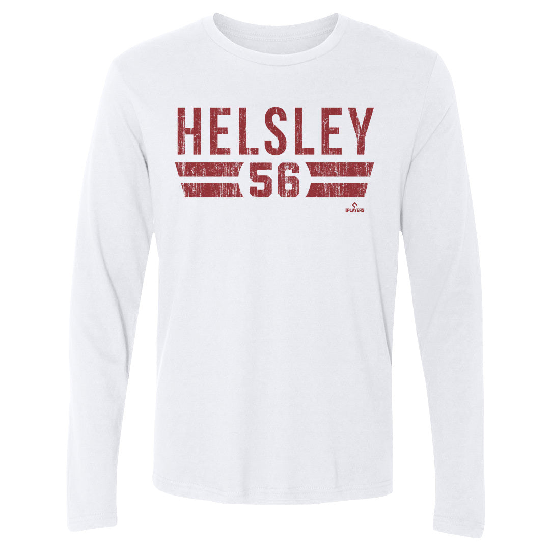 Ryan Helsley Men&#39;s Long Sleeve T-Shirt | 500 LEVEL