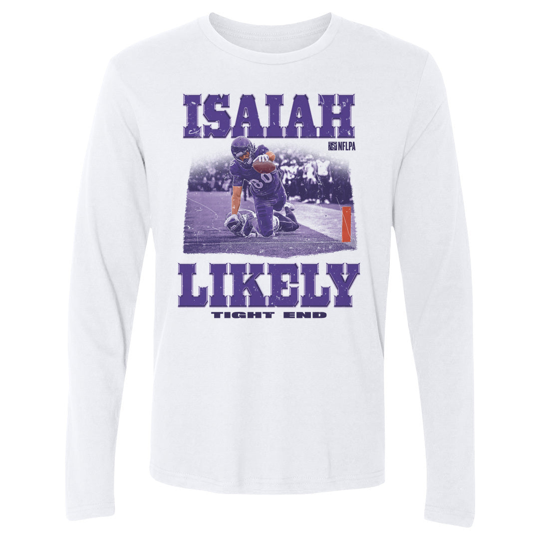 Isaiah Likely Men&#39;s Long Sleeve T-Shirt | 500 LEVEL