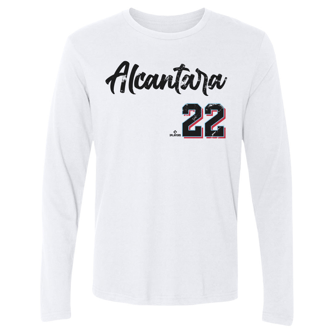 Sandy Alcantara Men&#39;s Long Sleeve T-Shirt | 500 LEVEL