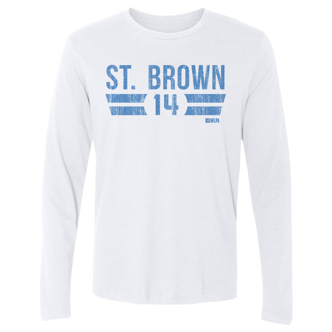 Amon-Ra St. Brown Men&#39;s Long Sleeve T-Shirt | 500 LEVEL