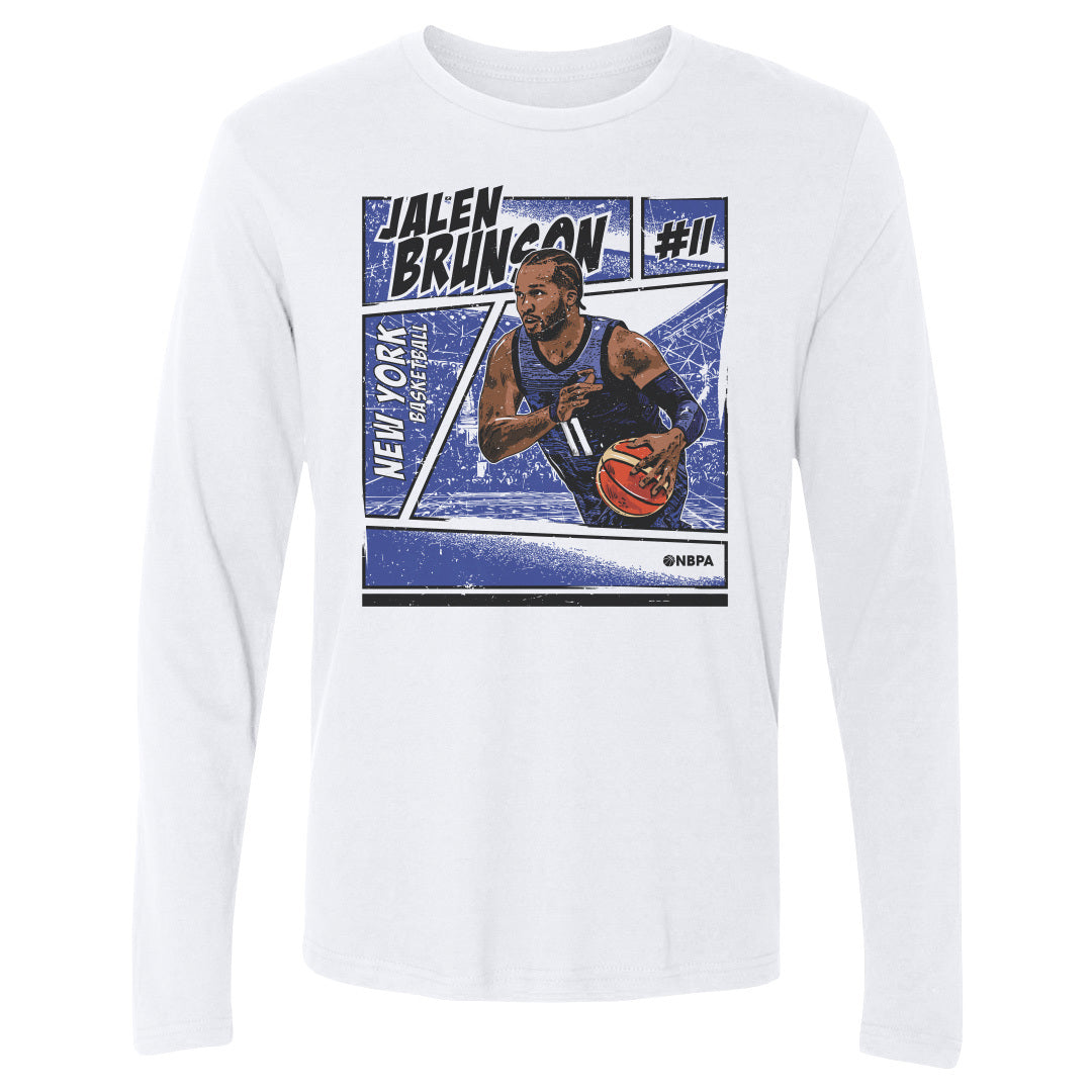 Jalen Brunson Men&#39;s Long Sleeve T-Shirt | 500 LEVEL