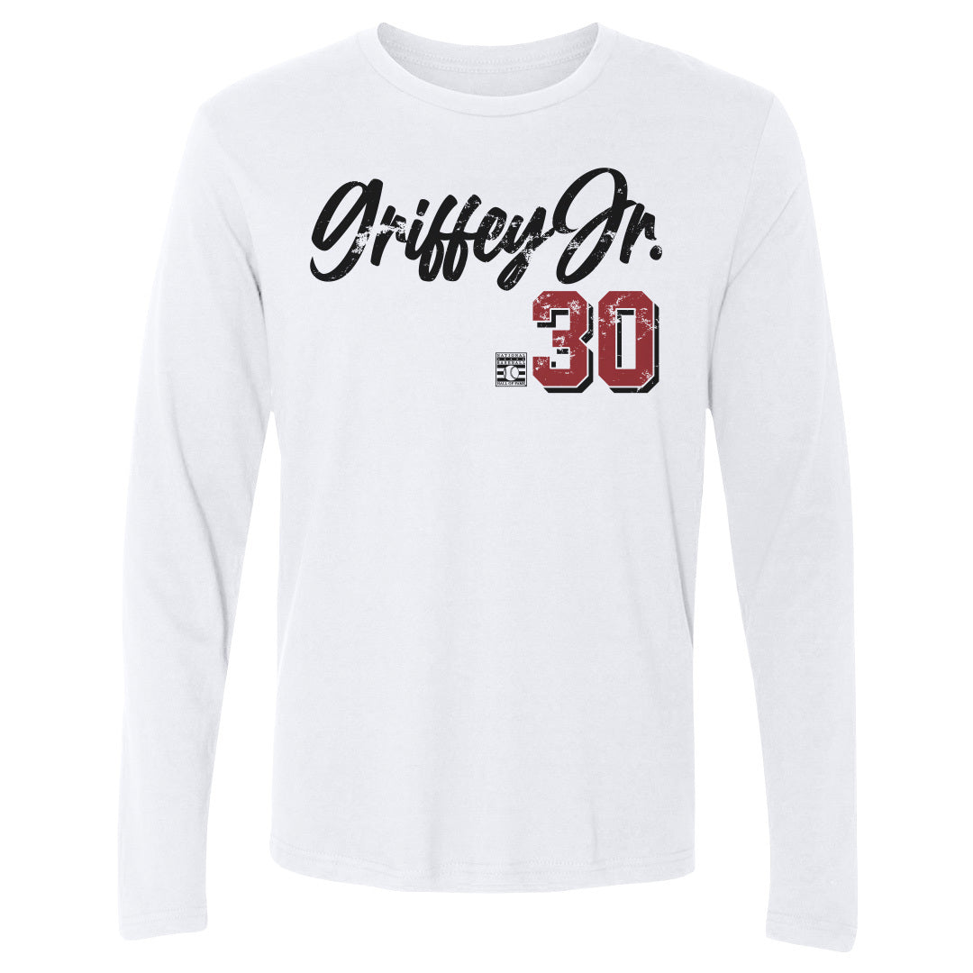 Ken Griffey Jr. Men&#39;s Long Sleeve T-Shirt | 500 LEVEL