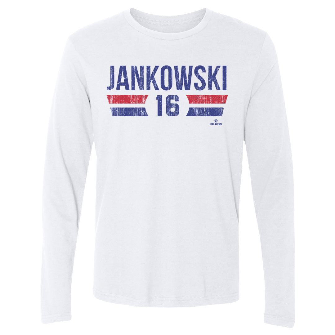 Travis Jankowski Men&#39;s Long Sleeve T-Shirt | 500 LEVEL