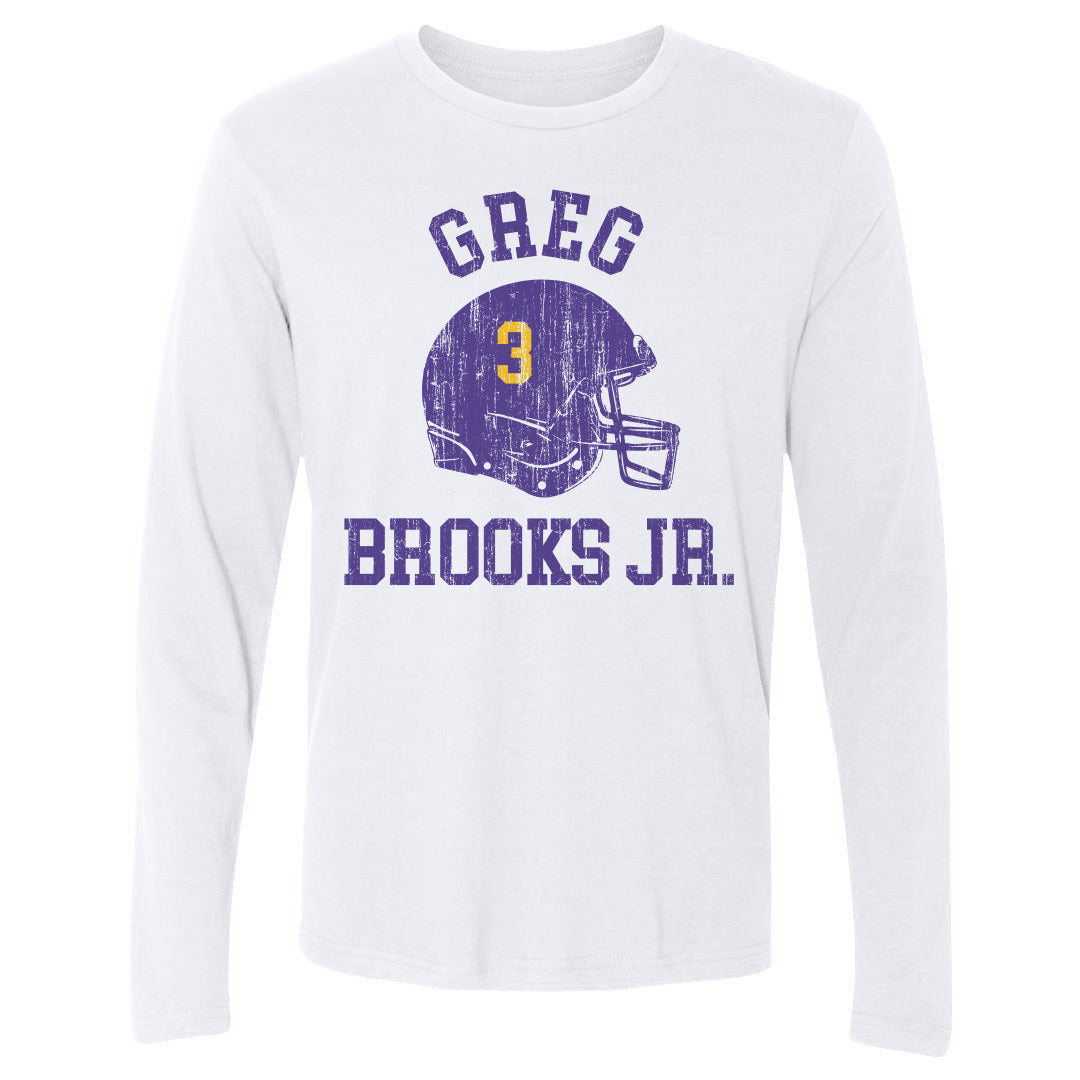 Greg Brooks Jr. Men&#39;s Long Sleeve T-Shirt | 500 LEVEL