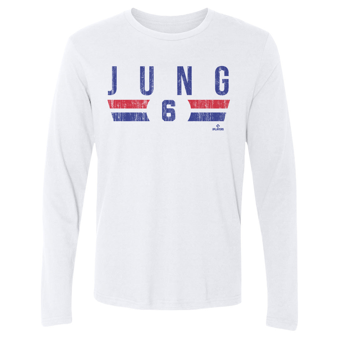 Josh Jung Men&#39;s Long Sleeve T-Shirt | 500 LEVEL