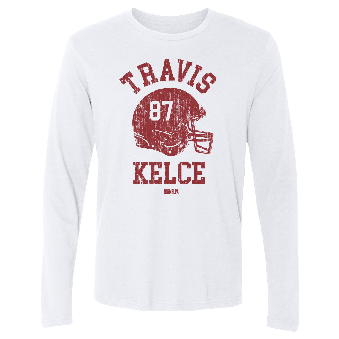 Travis Kelce Men&#39;s Long Sleeve T-Shirt | 500 LEVEL