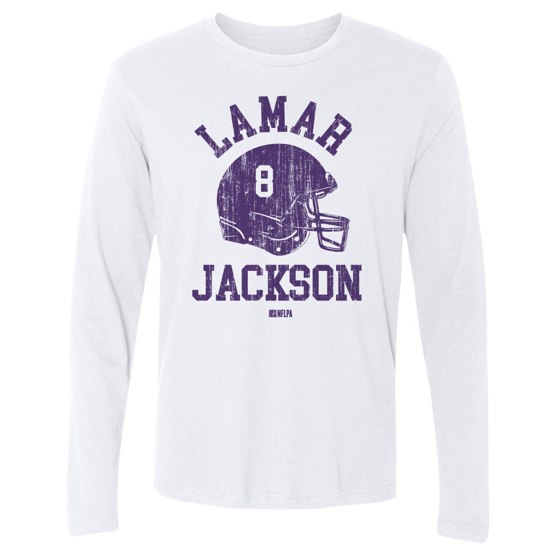 Lamar Jackson Men&#39;s Long Sleeve T-Shirt | 500 LEVEL