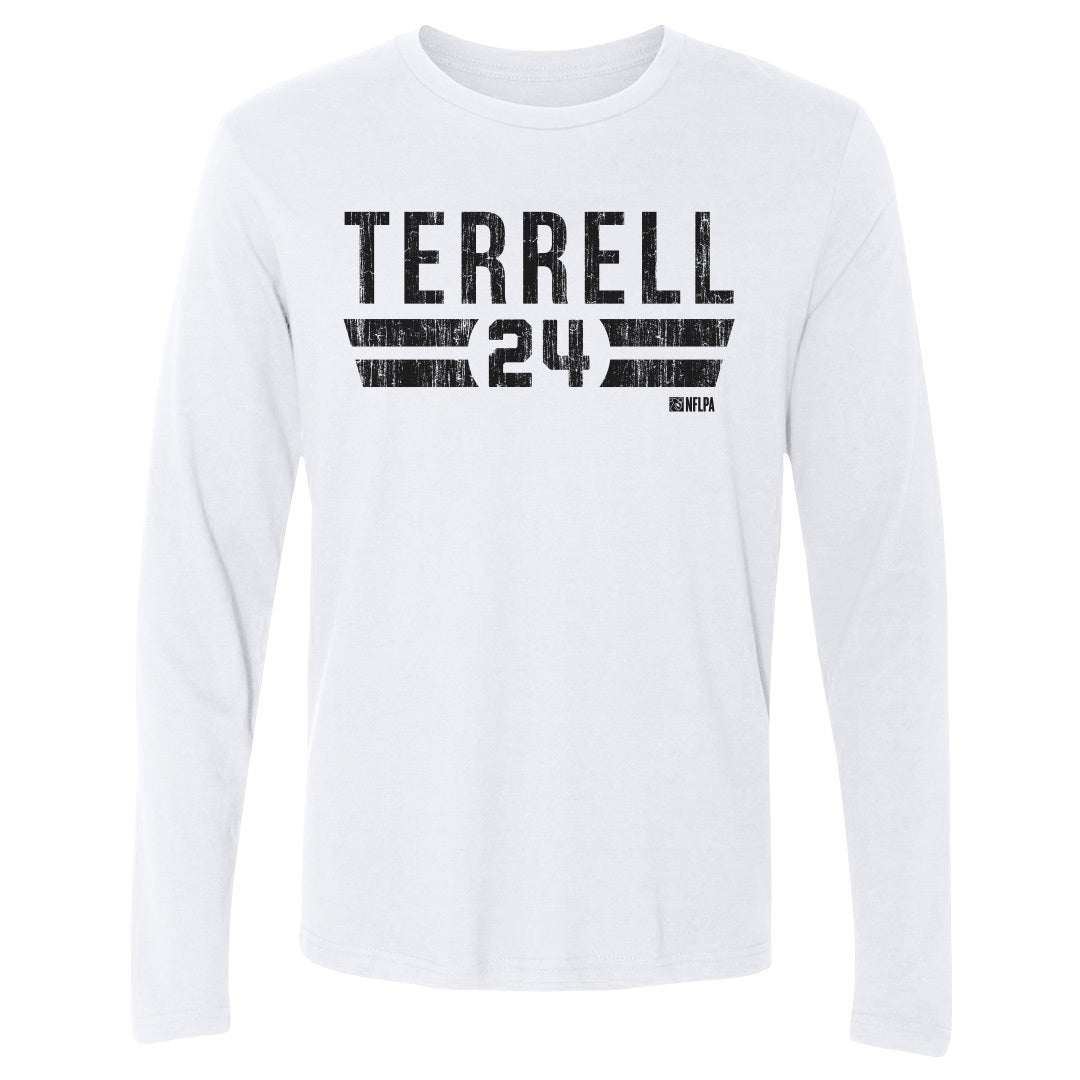 A.J. Terrell Men&#39;s Long Sleeve T-Shirt | 500 LEVEL