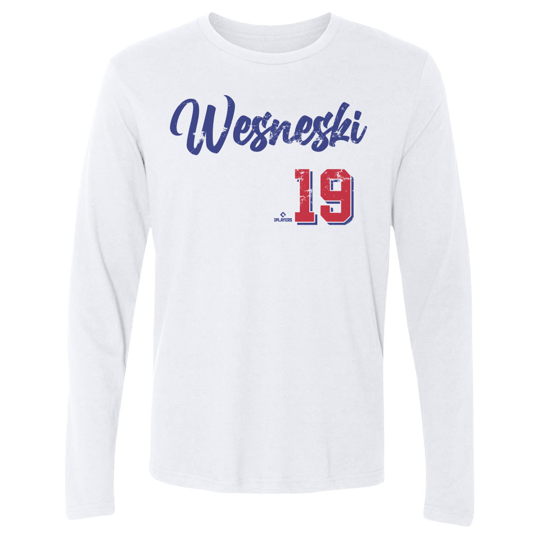 Hayden Wesneski Men&#39;s Long Sleeve T-Shirt | 500 LEVEL