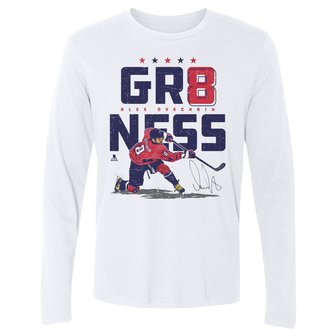 Alex Ovechkin Men&#39;s Long Sleeve T-Shirt | 500 LEVEL