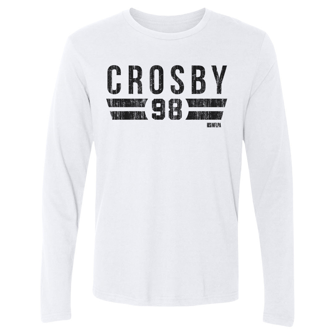 Maxx Crosby Men&#39;s Long Sleeve T-Shirt | 500 LEVEL