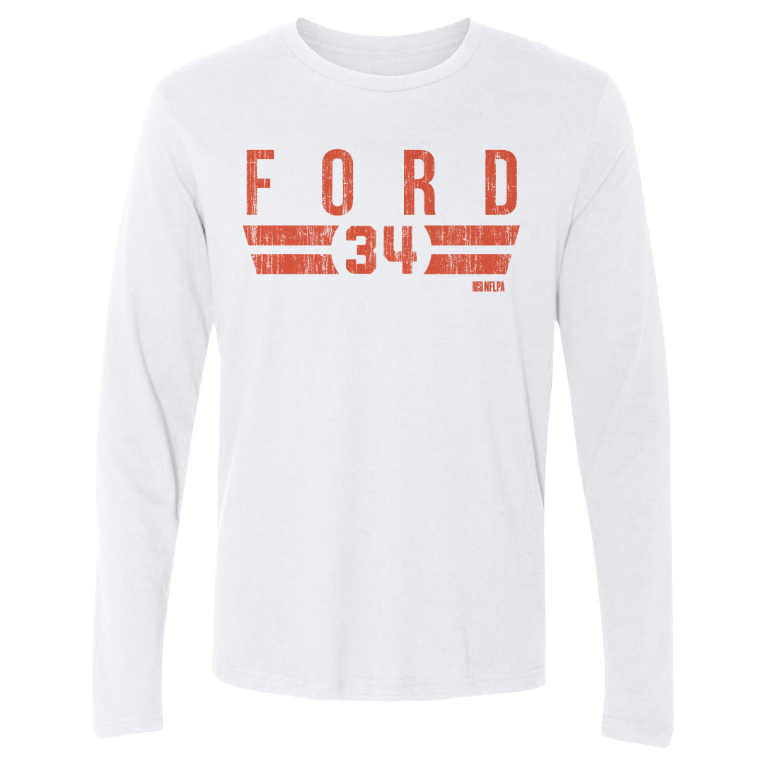 Jerome Ford Men&#39;s Long Sleeve T-Shirt | 500 LEVEL