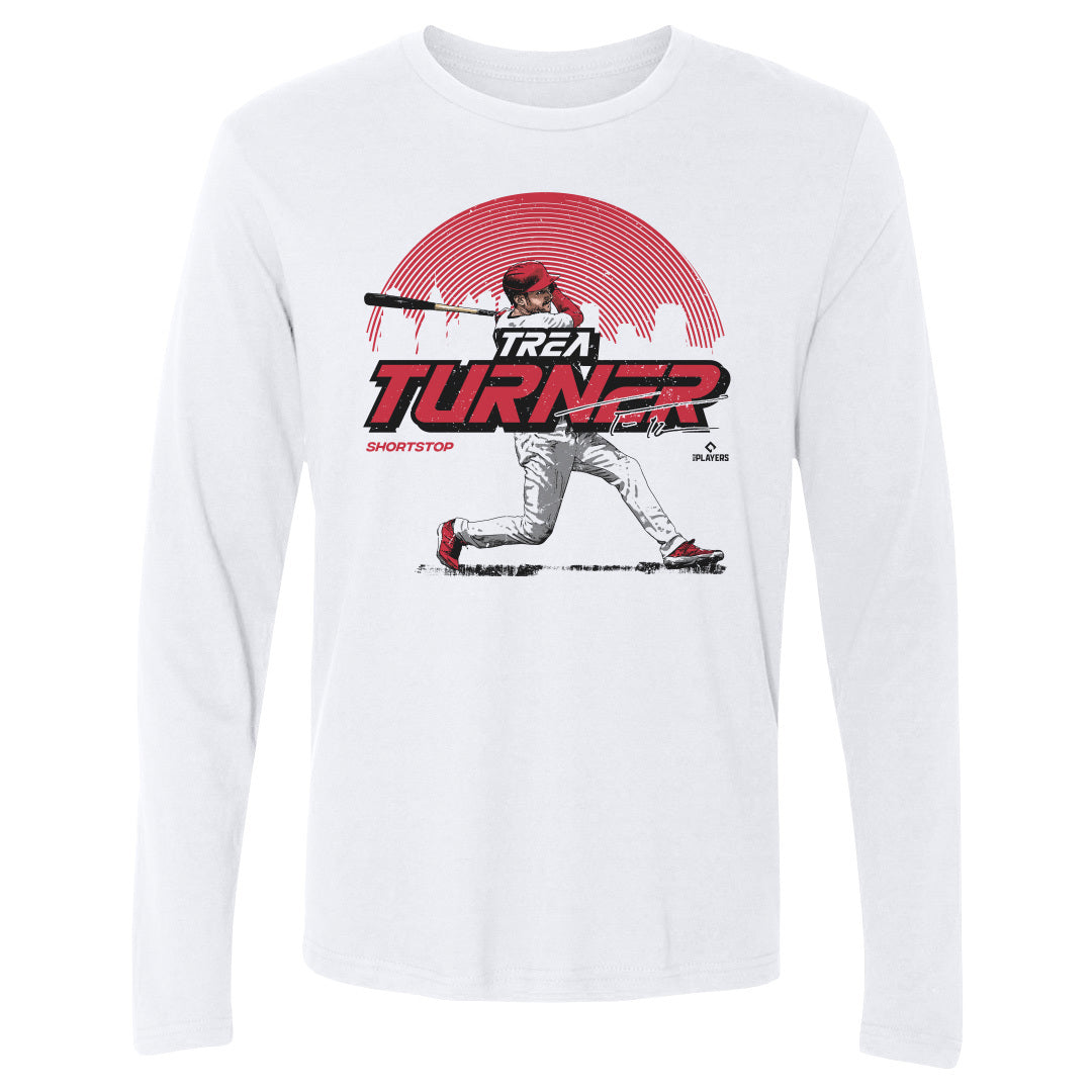 Trea Turner Men&#39;s Long Sleeve T-Shirt | 500 LEVEL