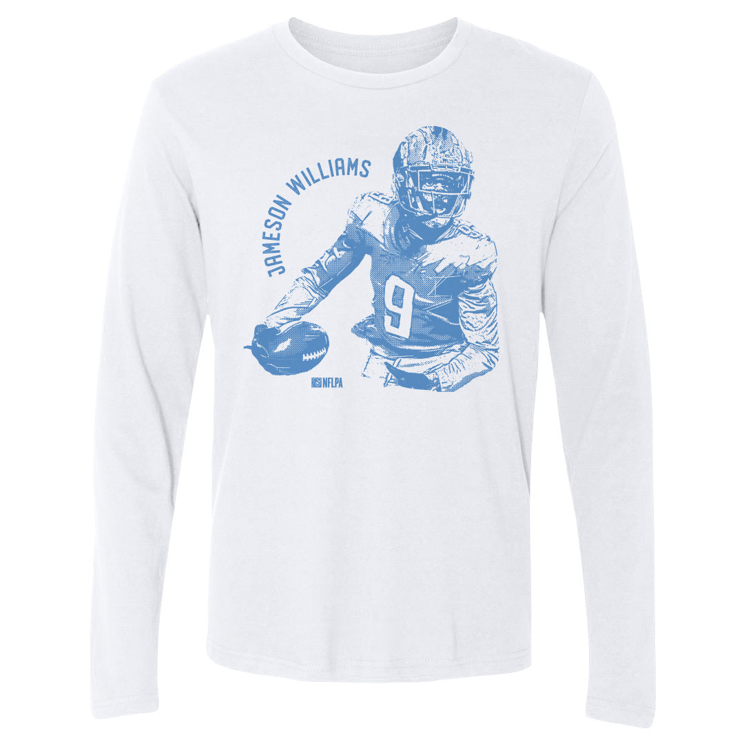 Jameson Williams Men&#39;s Long Sleeve T-Shirt | 500 LEVEL