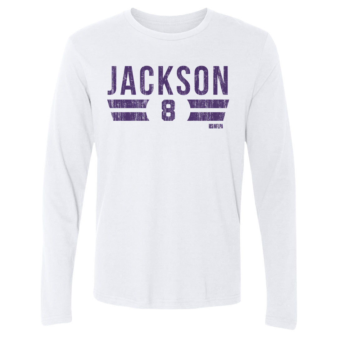 Lamar Jackson Men&#39;s Long Sleeve T-Shirt | 500 LEVEL