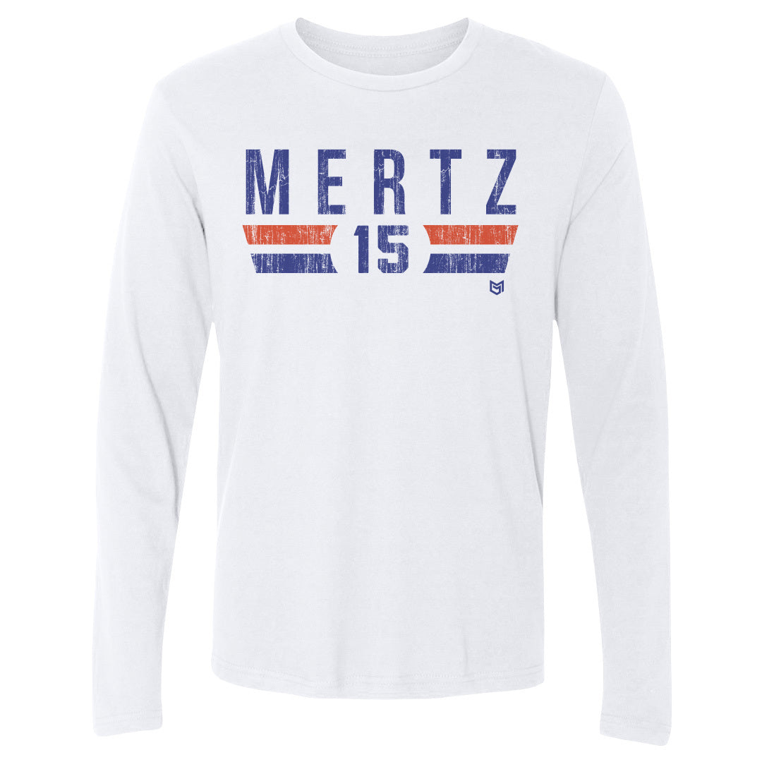 Graham Mertz Men&#39;s Long Sleeve T-Shirt | 500 LEVEL