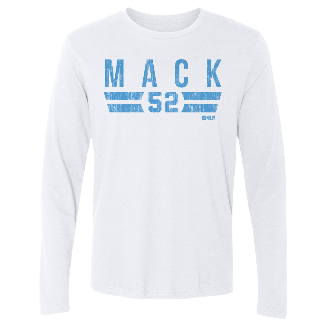 Khalil Mack Men&#39;s Long Sleeve T-Shirt | 500 LEVEL