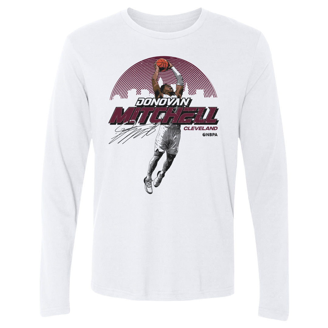 Donovan Mitchell Men&#39;s Long Sleeve T-Shirt | 500 LEVEL