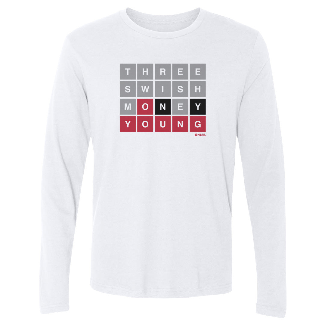 Trae Young Men&#39;s Long Sleeve T-Shirt | 500 LEVEL