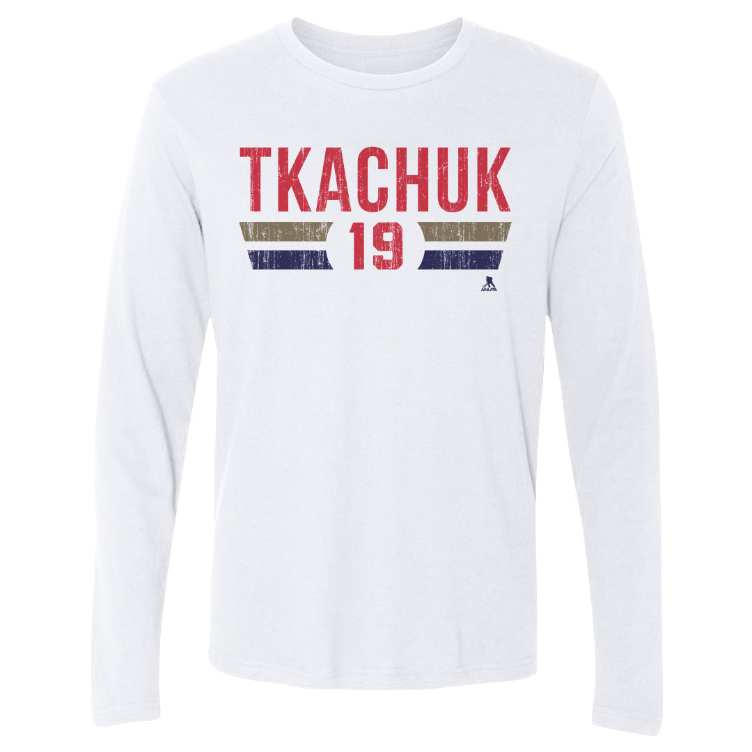 Matthew Tkachuk Men&#39;s Long Sleeve T-Shirt | 500 LEVEL