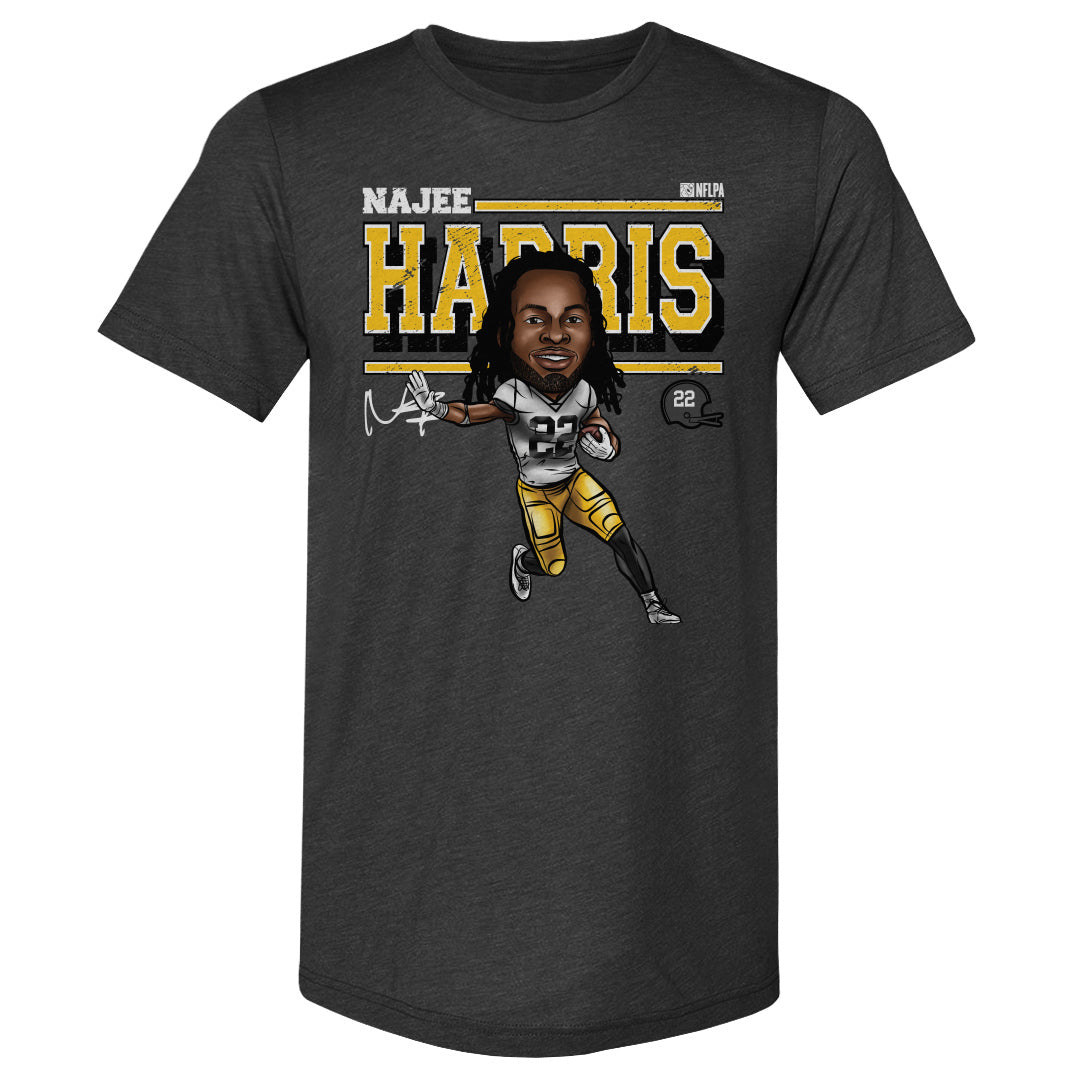 Najee Harris Shirt  Pittsburgh Football Men's Cotton T-Shirt