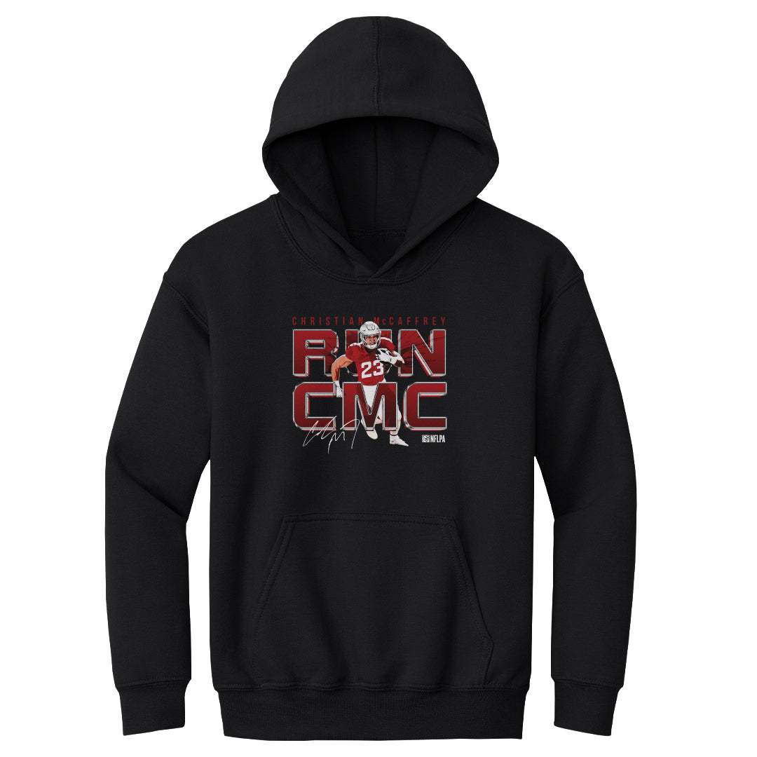 Christian McCaffrey Youth Hoodie, San Francisco Football Kids Youth Hoodie