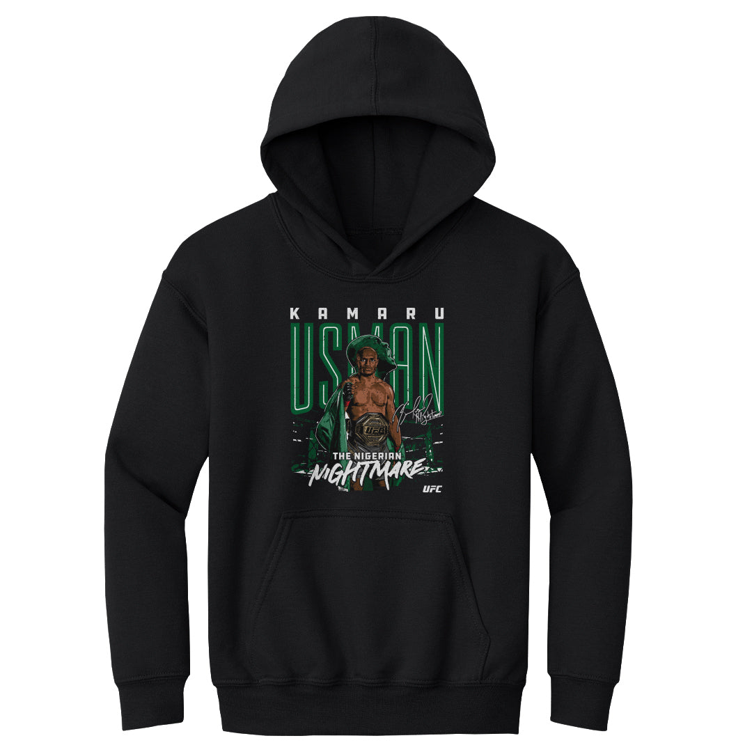 Kamaru Usman Kids Youth Hoodie | 500 LEVEL