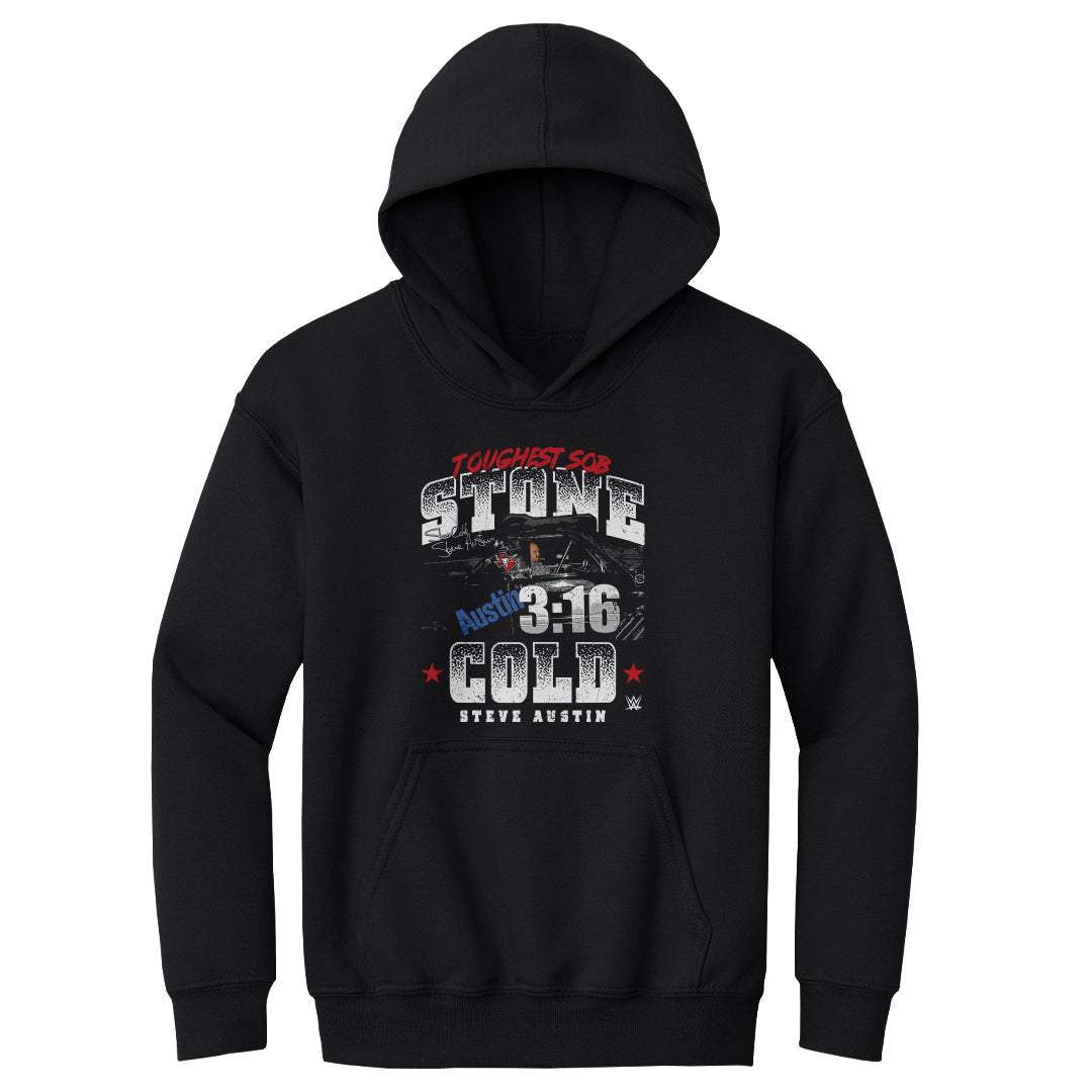 Stone Cold Steve Austin Kids Youth Hoodie | 500 LEVEL