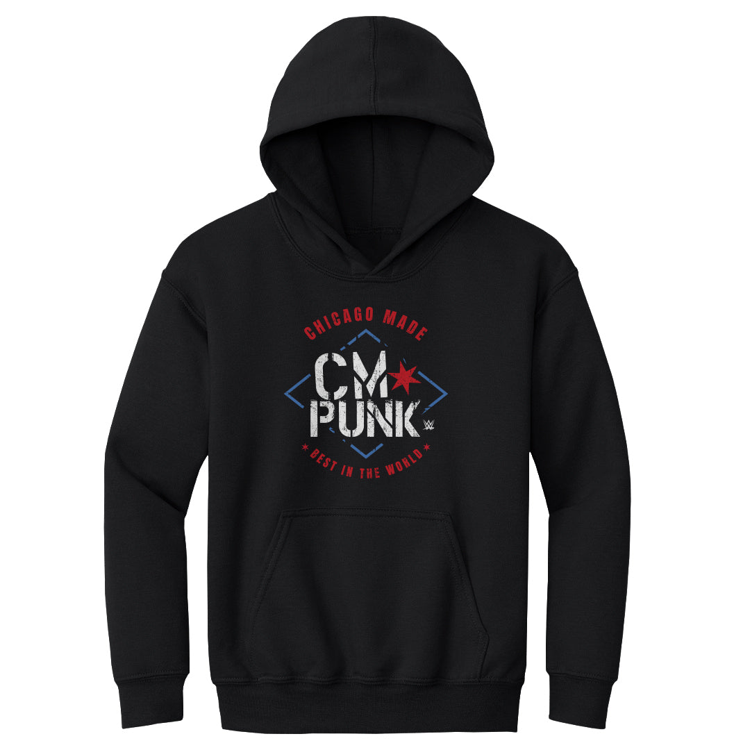 CM Punk Kids Youth Hoodie | 500 LEVEL