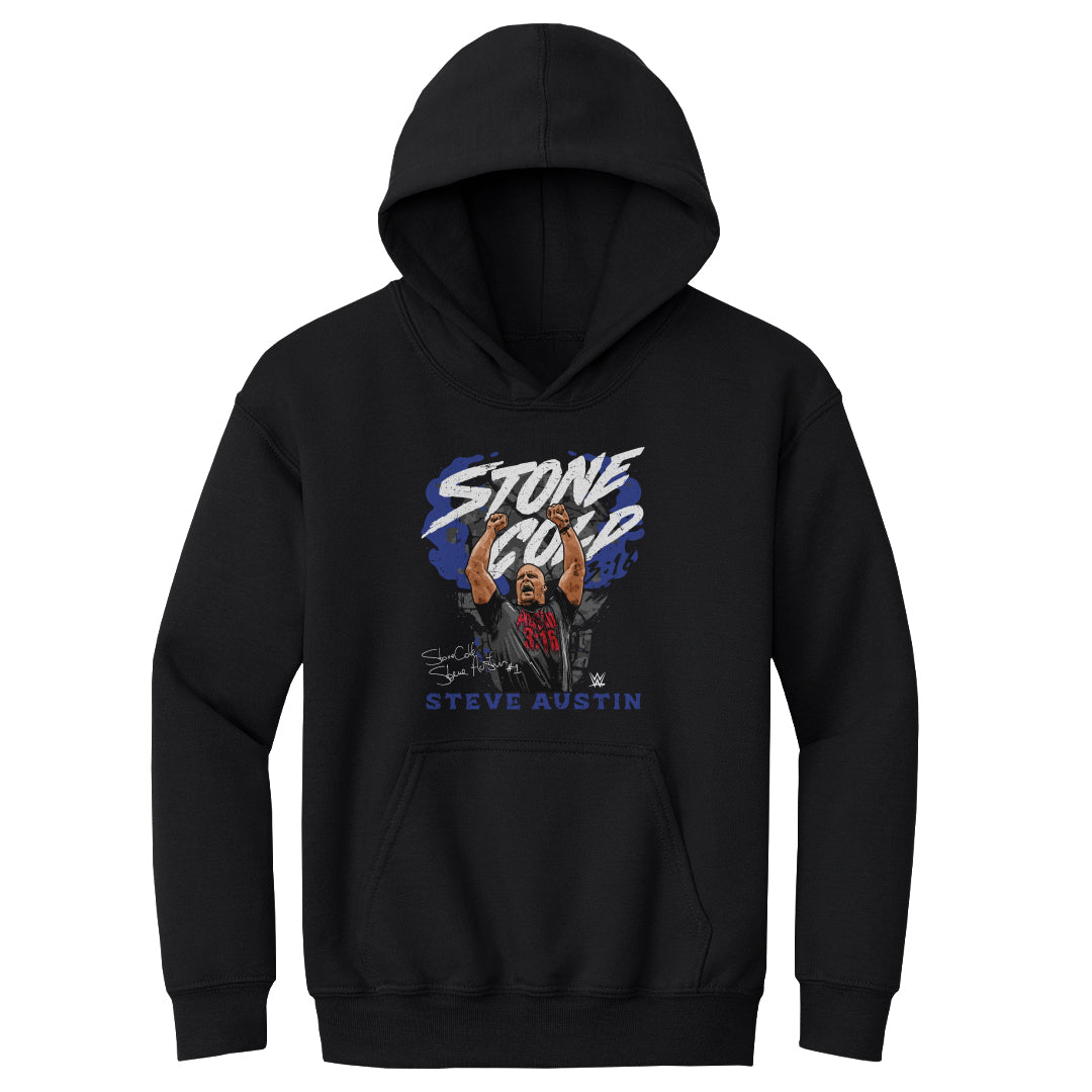 Stone Cold Steve Austin Kids Youth Hoodie | 500 LEVEL