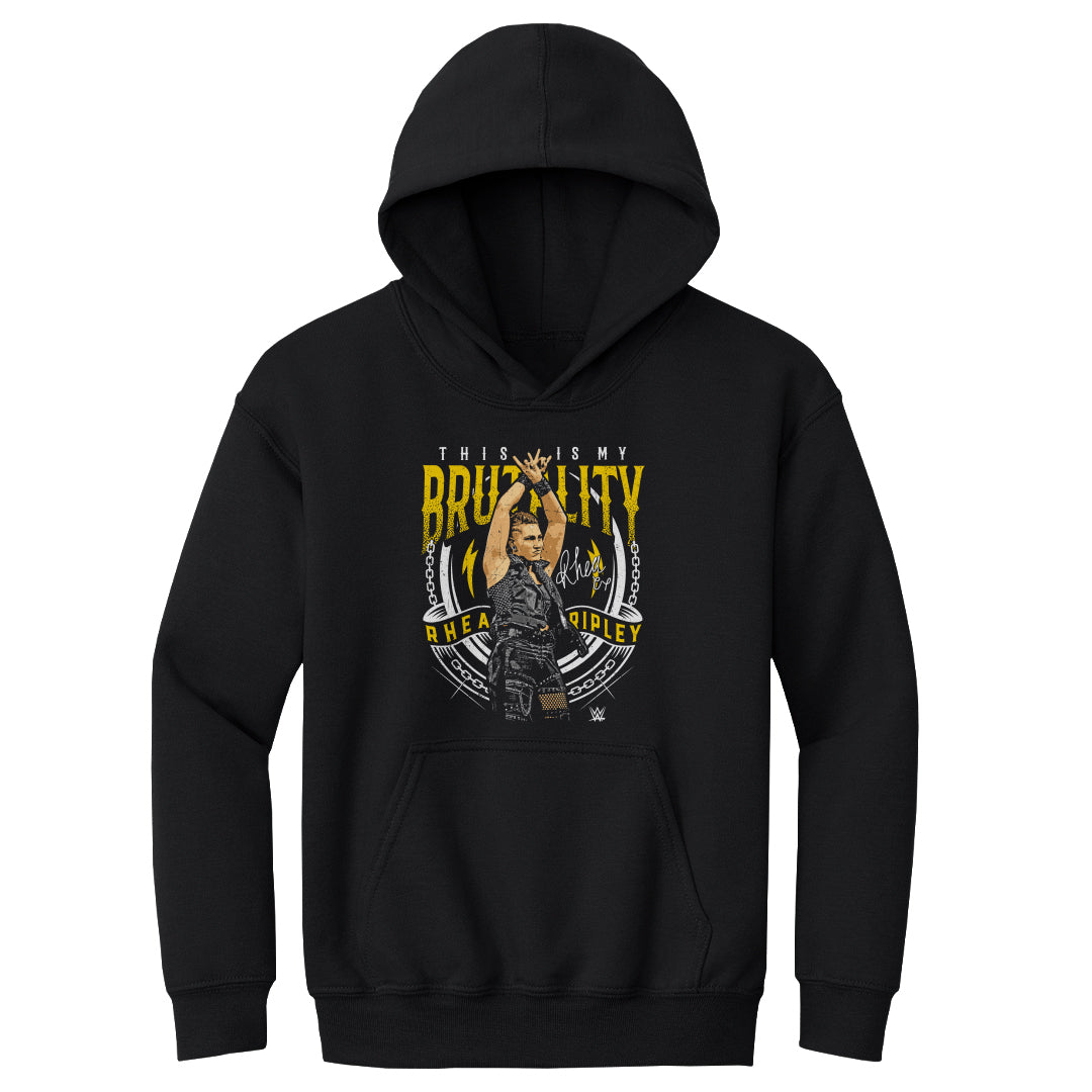 Rhea Ripley Kids Youth Hoodie | 500 LEVEL