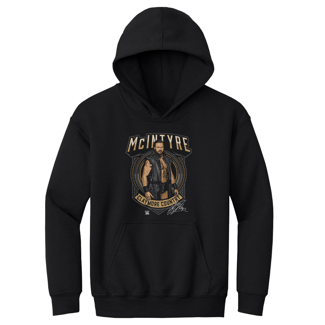 Drew McIntyre Kids Youth Hoodie | 500 LEVEL