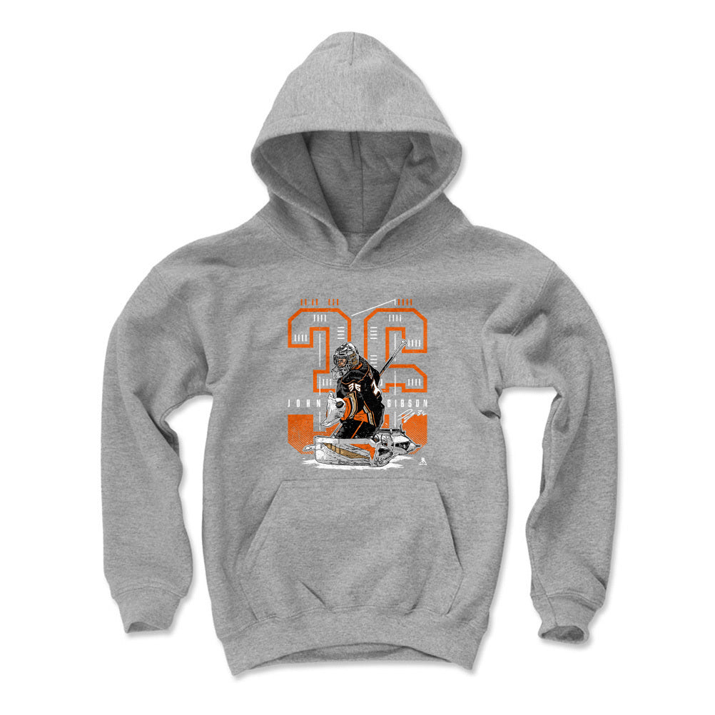 Los Angeles Rams Youth Grey Armstrong Hoodie Sweatshirt