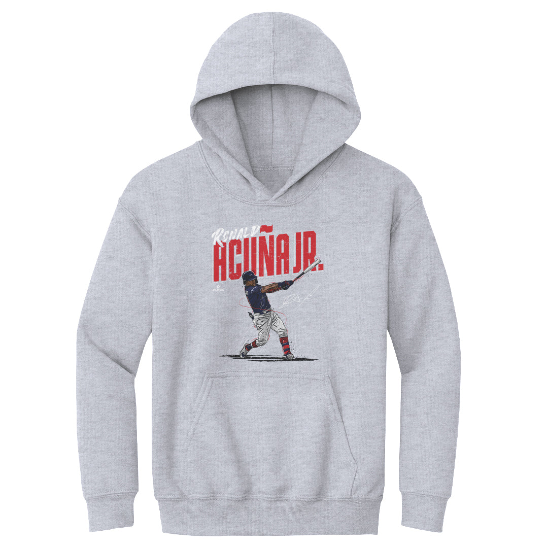 Ronald Acuna Jr. Kids Youth Hoodie | 500 LEVEL