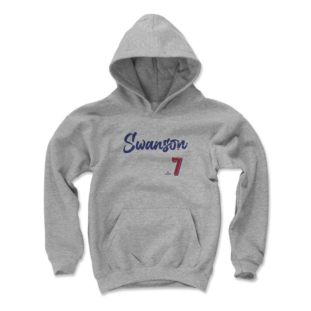 Dansby Swanson Kids Youth Hoodie | 500 LEVEL