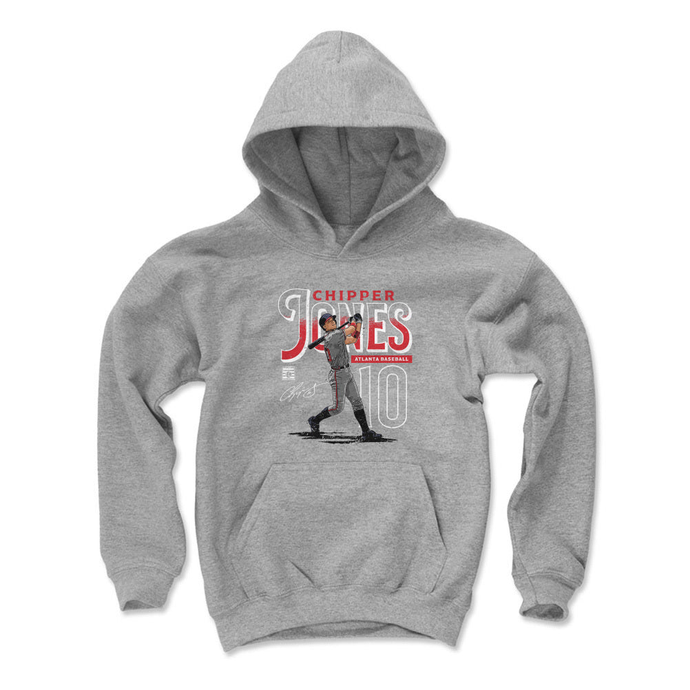 Chipper Jones Kids Youth Hoodie | 500 LEVEL